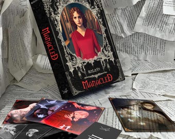 Manacled Book Color by Senlinyu – A4 Hardcover | Illustrated Fanfiction, 6 Bookmarks, 8 Matte Posters, 24 Transparent Art Prints