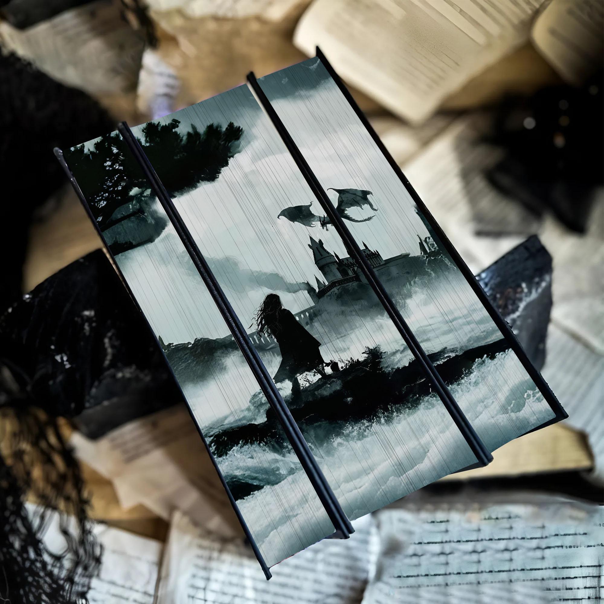 Manacled Book Gray Edition – 3 Hardcover Volumes, BookMask, GSM Posters | Optional Box & Printed Edge Variant