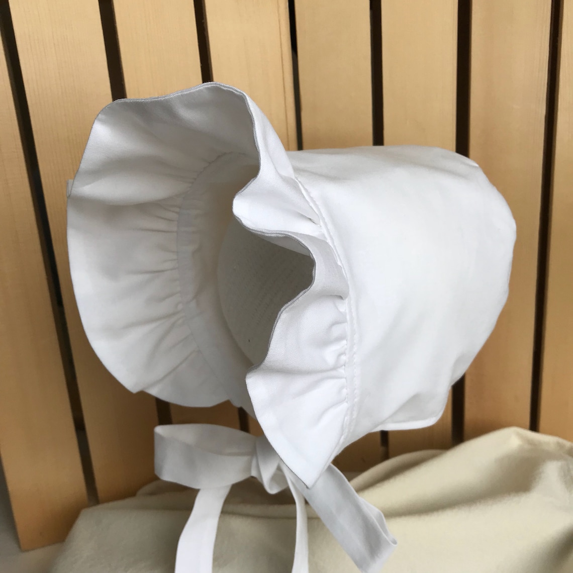 White Baby White Cotton Baby Baby Hat Etsy