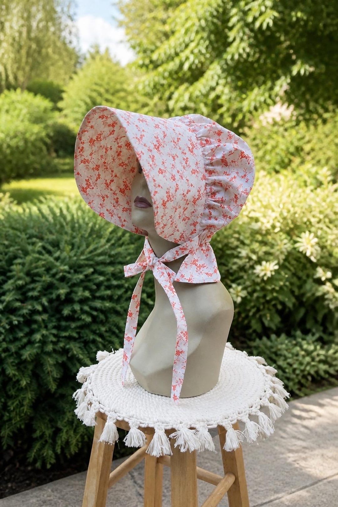 ロンパース・カバーオール houceonthehill Overalls (Flower) Bonnet