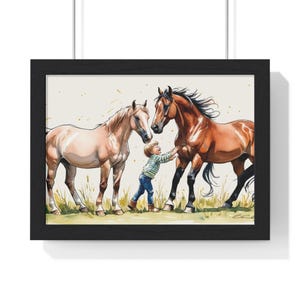 Horizontal Framed Poster