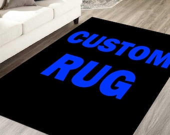 Custom Rug, Personalized Rug, Kids Room Rug, Area Rug, Washable Rug, Gift For Mom, Birthday Gift, Popular Rug, Print Rug, Abstract, Modern