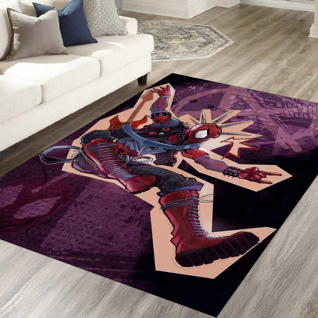 Spider-man Rug, Avenger Rug, Super Hero Rug, Venom Rug, Legendary ...