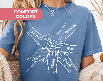 Camiseta personalizada para perros Comfort Colors, Camiseta personalizada para perros, Camiseta personalizada para mascotas, Regalo en memoria de tu perro, Camiseta personalizada con huella de perro, Camiseta de cuello redondo para mamás de perros