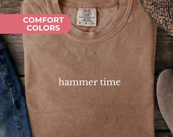 Martin Luther Shirt, Hammer Time Shirt, Protestant Reformation, Lutheran T-Shirt, Funny Pastor Gift : Comfort Colors Cotton Tee