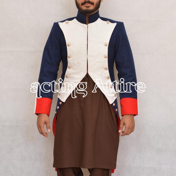 ナポレオン海軍ウールジャケット：フランス軍制服レプリカ - Etsy 日本
