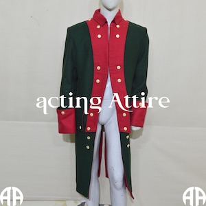 Green Wool British Hessian Feld Jager Jacket - Custom Uniform