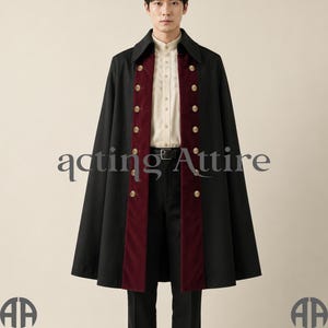 Military Cape Coat - Etsy