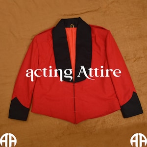 Royal Regiment Jacket, Royal Artillery Jacket, British Dress, Royal British Uniform In Red Wool