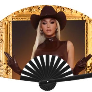 Goldener Rahmen Beyoncé Cowboy Carter Clack Fan