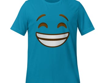 Content Emoji T-Shirt | Happy Face | Express Yourself | Wear your Emotions | Trendy Graphic Tee
