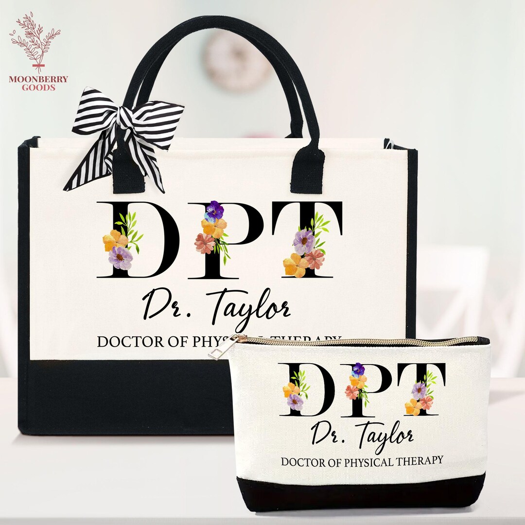 Dpt Merch DPT Tote Bag, Personalized Physical Therapy Bag, Doctor of Physical ...