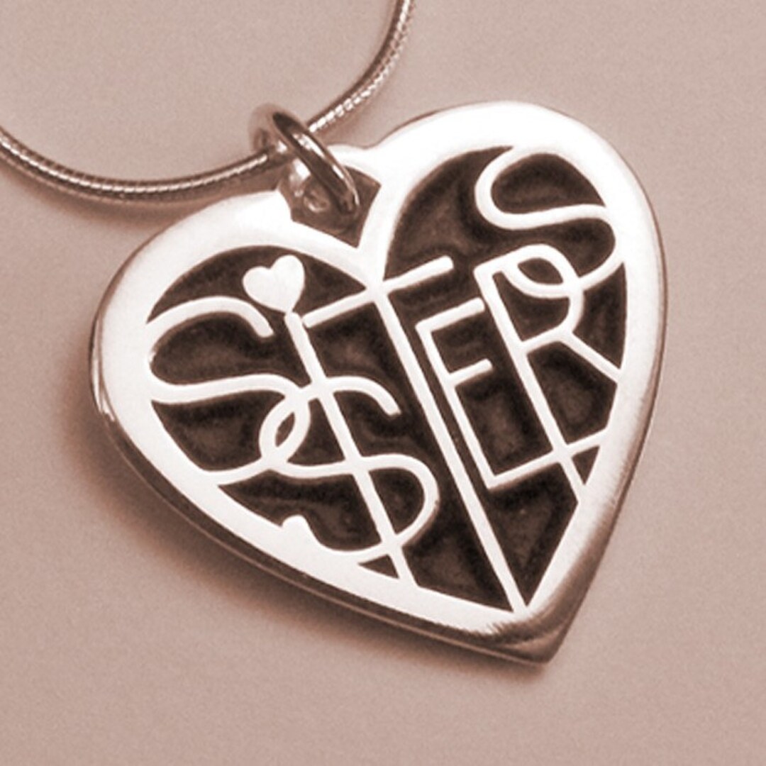 Sisters Necklace Sisters Christmas Gift Sister Love Jewelry - Etsy
