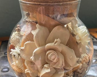 Gardenien Potpourri, Staubfrei, Klein im Glas