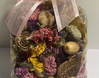 Lentepotpourri (10 oz): gedroogde bloemen en peulen