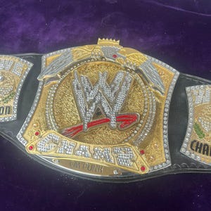 Spinner Championship Belt, Wrestling Championship Spinner Belt 8MM Thick Metal Plate 5.5Kg Heavyweight Premium Look Championship Belt