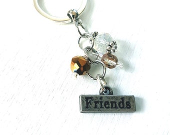 Friendship Keyring - Best Friends Keyring - Friends Keychain - Friendship Keychain - Keychains for Women - KEY107