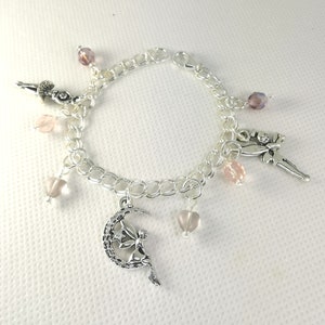 Little Girls Charm Bracelet Gift - Fairy Princess Charm Bracelet - Bracelets for girls - My First Charm Bracelet - Daughter Gift - SCC1254