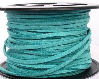 m*a様 attachment suede leather double lid 3m / 6m 2.7mm Faux Leather Suede Lacing Dazzle It Brand
