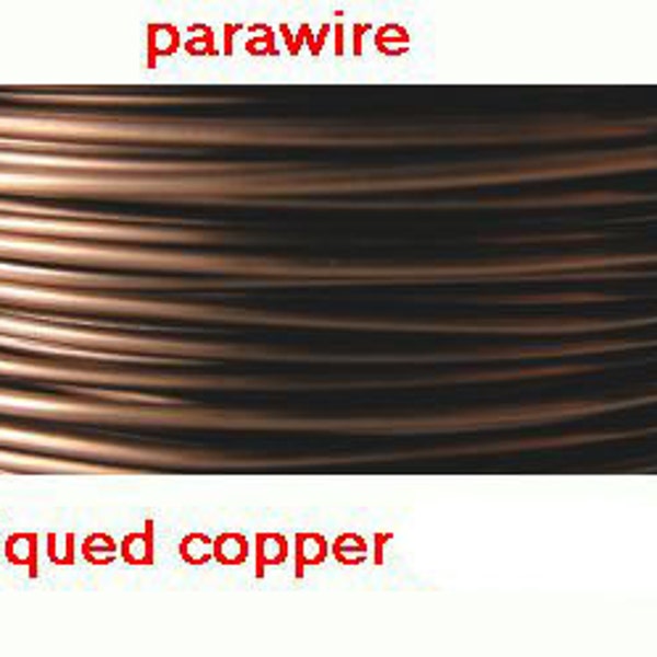 18 / 20 / 22 / 24 Gauge 50' / 75' / 100' 150' ANTIQUE COPPER Non Tarnish Colored Enameled craft Wire round lead free