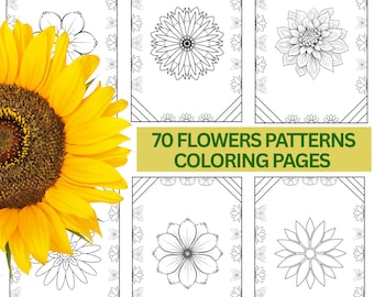 Mandalas Coloring Book for Kids: 70 Geometric Patterns (PDF Download A4 Size) age 5+