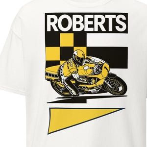 Kenny Roberts Yamaha Motorcycle Shirts - Etsy