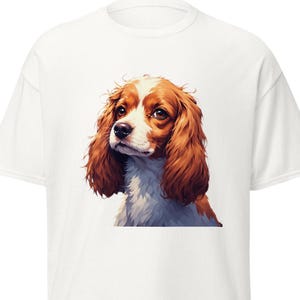 Cocker Spaniel T-Shirt for Dog Lovers, Cute Floppy Ear Tee, Dog Mom Shirt, Pet Owner Gift, Animal Lover Apparel, Spaniel Dog Tee - (DG09)