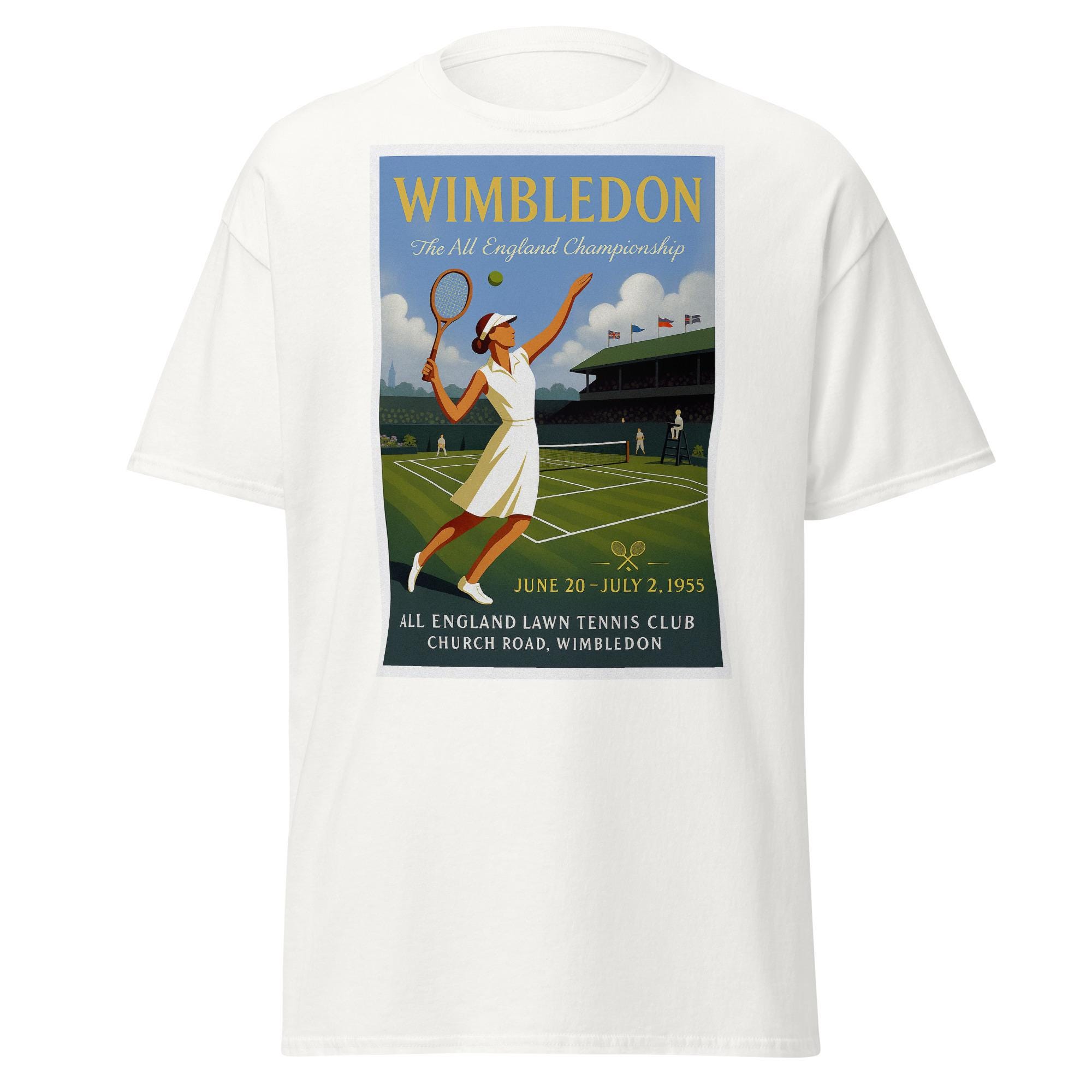 Vintage Wimbledon Shirt - Etsy