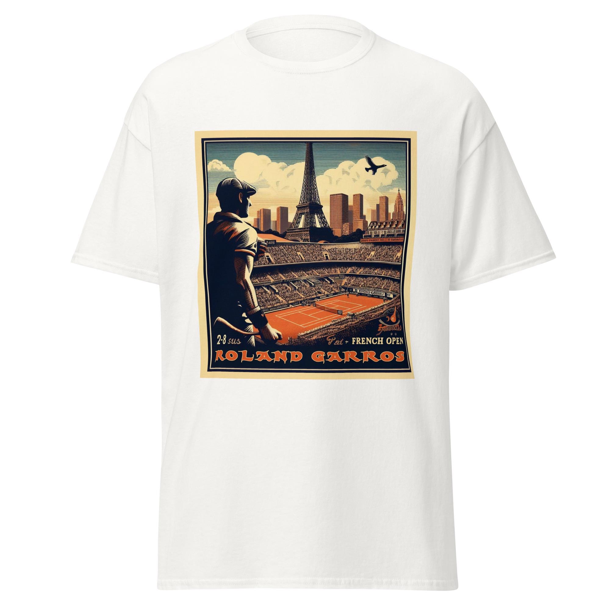 Vintage Roland Garros Tshirt - Etsy