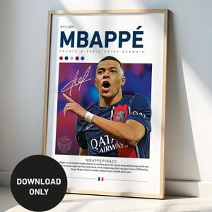 Mbappe Digital Download Print