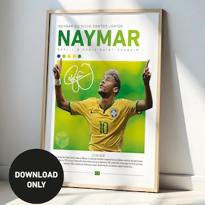 Naymar Digital Download Print