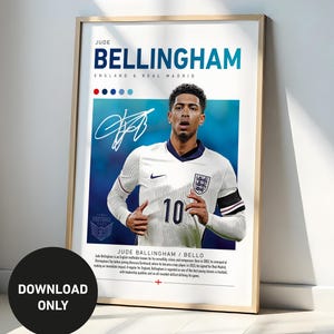 Jude Bellingham Digital Download Print
