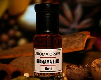 Shamama Elite Attar / Aceite de perfume natural / Fragancia exótica de larga duración / Sin alcohol / Regalo para él y para ella