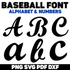 Baseball Font, Baseball Font Svg, Baseball Letters Svg, Baseball Svg, Script Font Svg, Softball Font Svg, Baseball Font Cut File For Cricut
