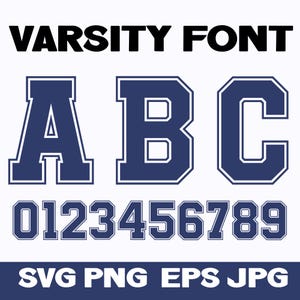 Varsity Font SVG, Jersey Font Svg , Sports SVG Alphabet, Varsity Letters Svg, Sports Font, College Font, Varsity Alphabet Svg, Football Font