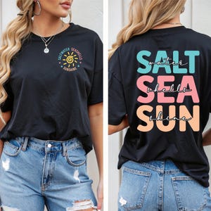 Saltwater Seashells Sunshine Svg Png, Vacation Svg Summer Shirt Design, Summer Svg Hello Summer Svg, Summer Png, Beach Svg, Cricut File