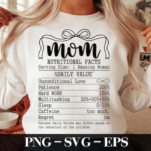 Moeder voedingsfeiten Svg, moeder leven Svg, grappige moeder Svg, cadeau voor moeder, moeder citaten, Moederdag Svg, Moederdag shirt svg, moeder cadeau-ideeën