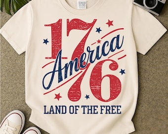 Patriotic 4th of July PNG: Vintage USA Flag Sublimation Design (Digital Download