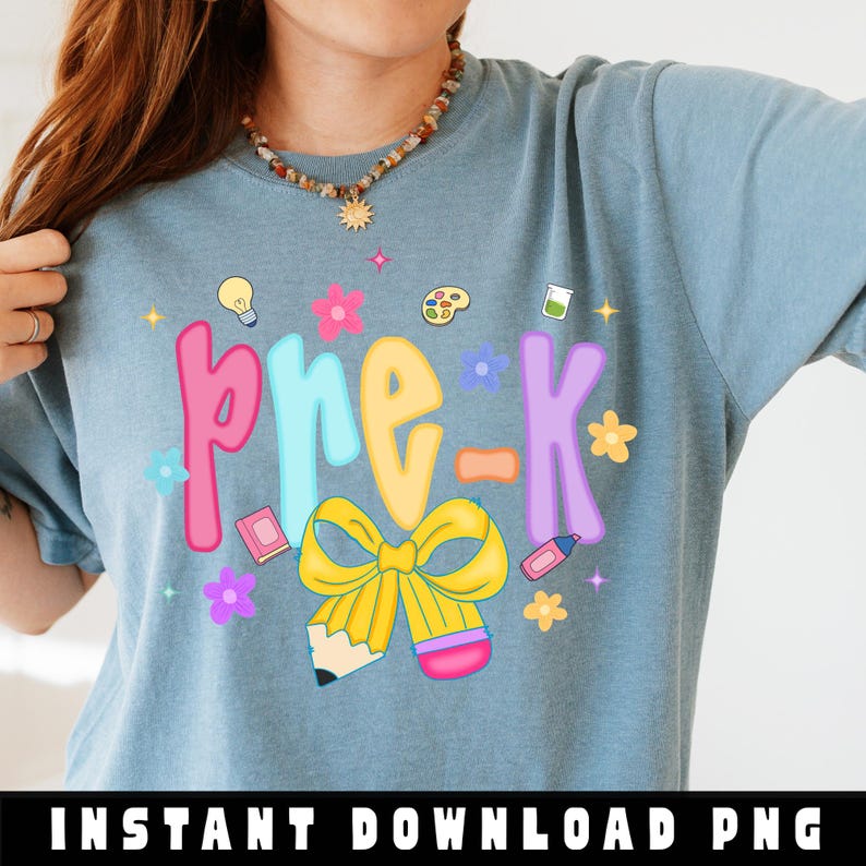 Pre-k Teacher Png, Pre-k Squad Png, Preschool Crew Png, Prek Teacher