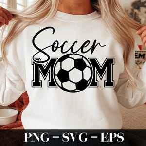Soccer Mom Life SVG: Sports Lover Cut File (Digital Download)