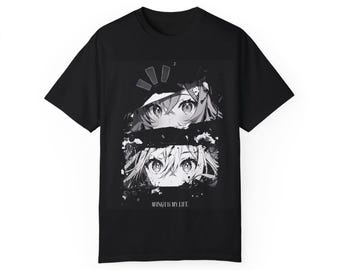 Manga is Life Unisex Garment-Dyed T-shirt