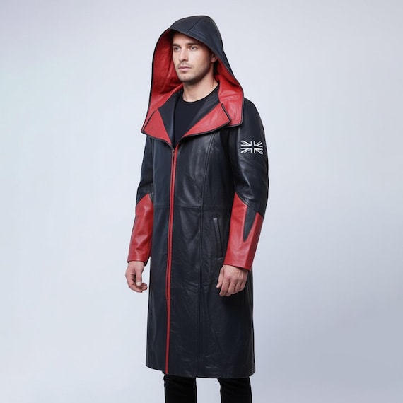 Devil May Cry 5 Dante Leather Trench Coat | DMC Cosplay Jacket