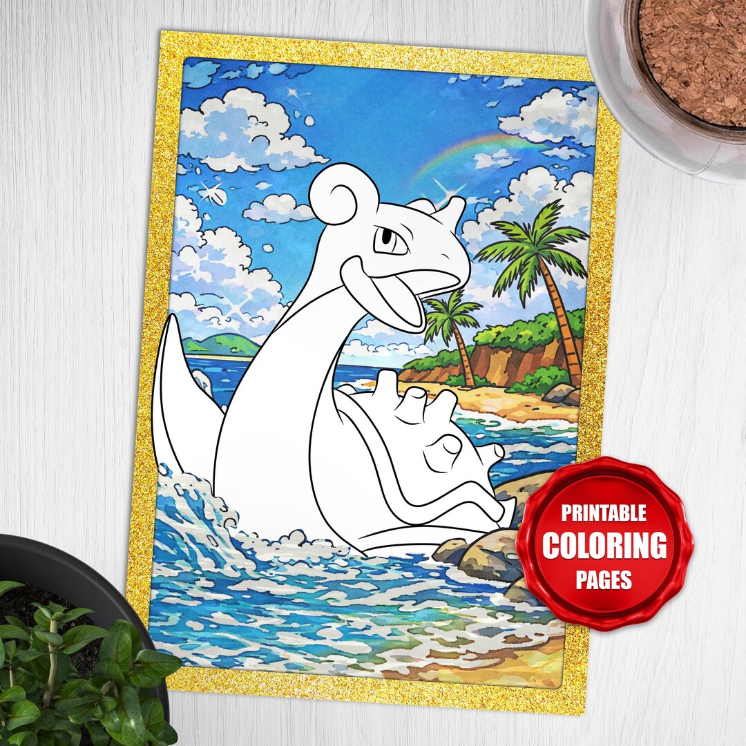 Pokemon Coloring Pages, Destined Rivals Fan Art Coloring Pack ...