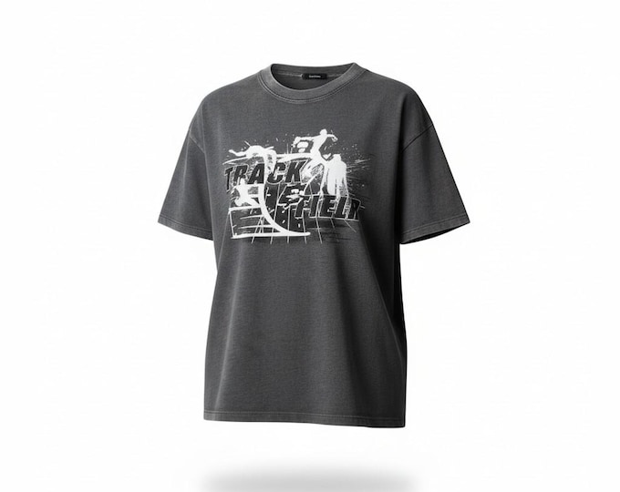 Track and Field | Mineral Wash Waffle Knit T-Shirt