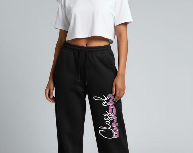 Senior 2026 | Essential Drawstring Straight-Leg Sweatpants