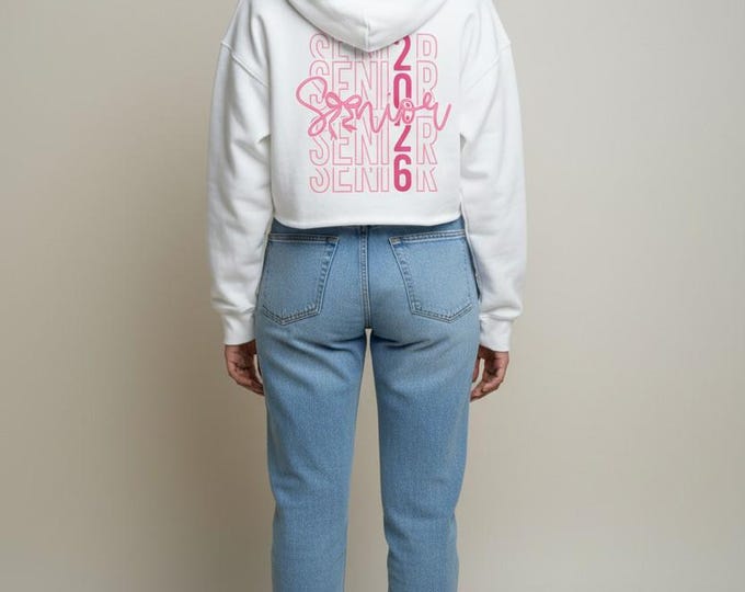 Senior 2026 | Essential Cropped Hoodie