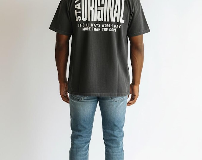 Heavyweight Vintage Washed Frayed T-Shirt
