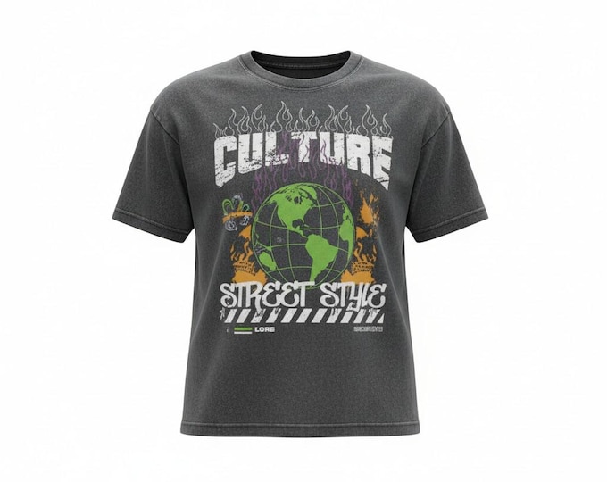 Culture Street Style | Mineral Wash Waffle Knit T-Shirt