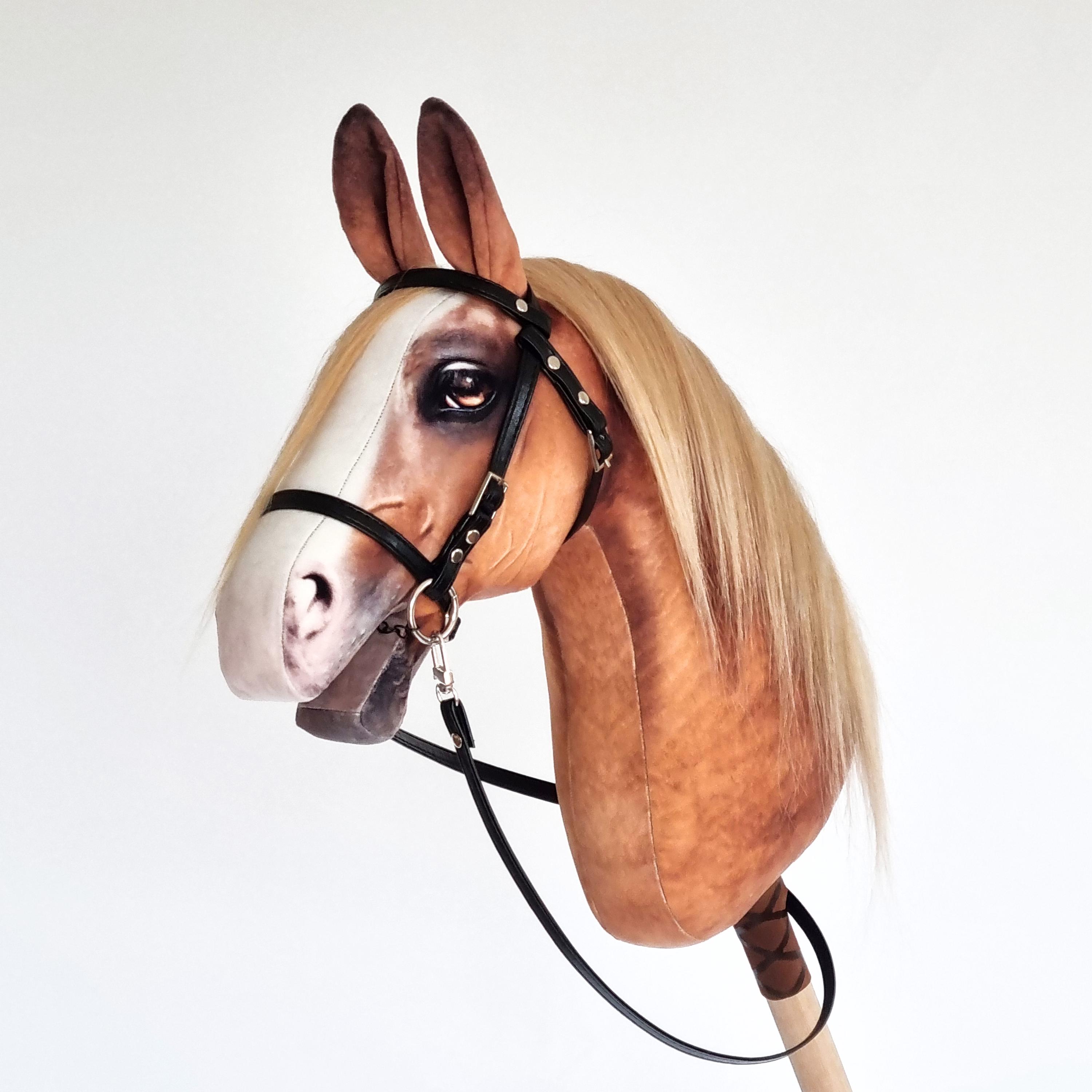 Realistic Hobby Horse Brown Chestnut Horse With White Forehead Horse realistic-hobby-horse-brown-chestnut-horse-with-white-forehead-horse