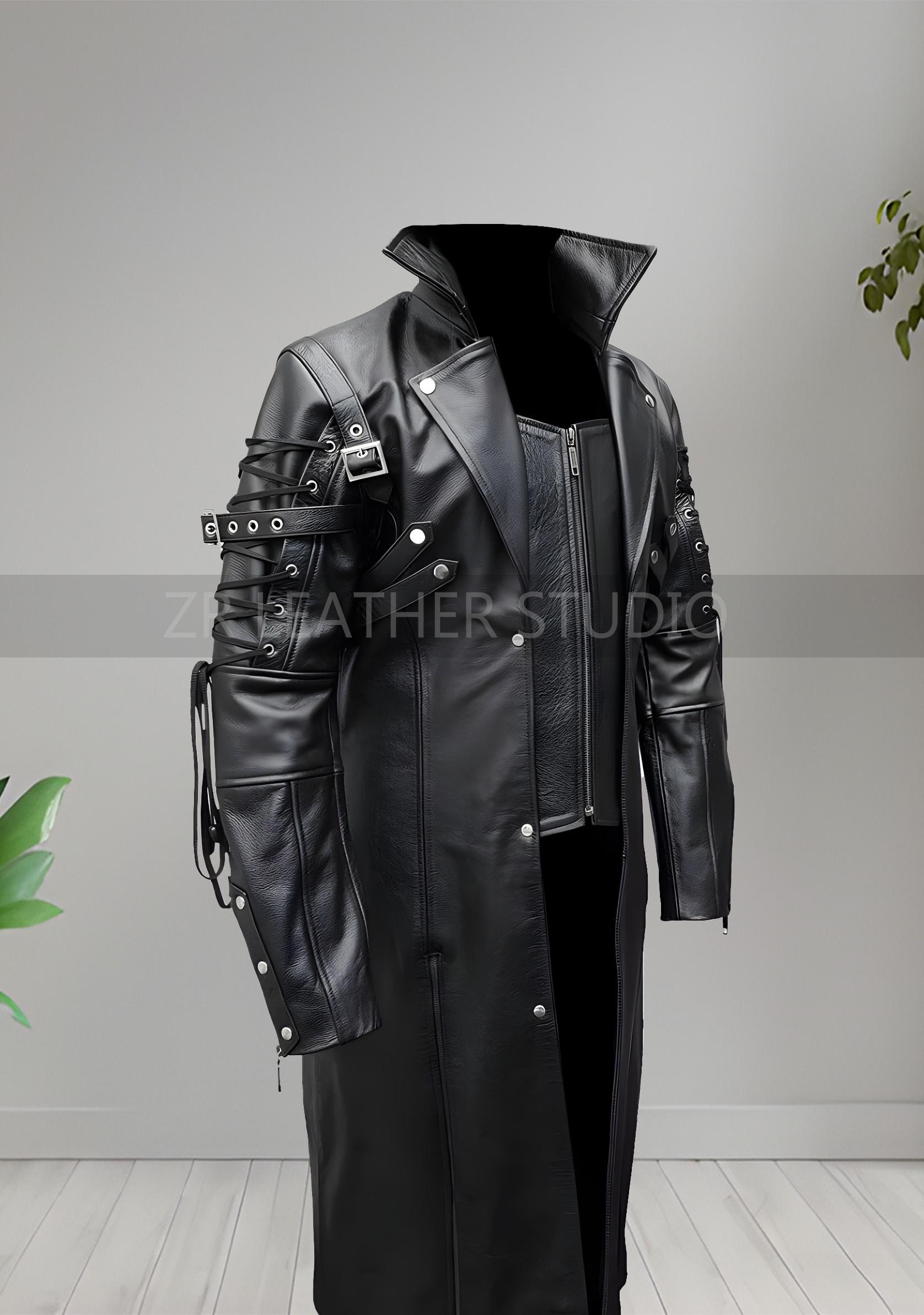 激レア goa 00s gimmick trench coat black 激レア goa 00s gimmick trench coat black